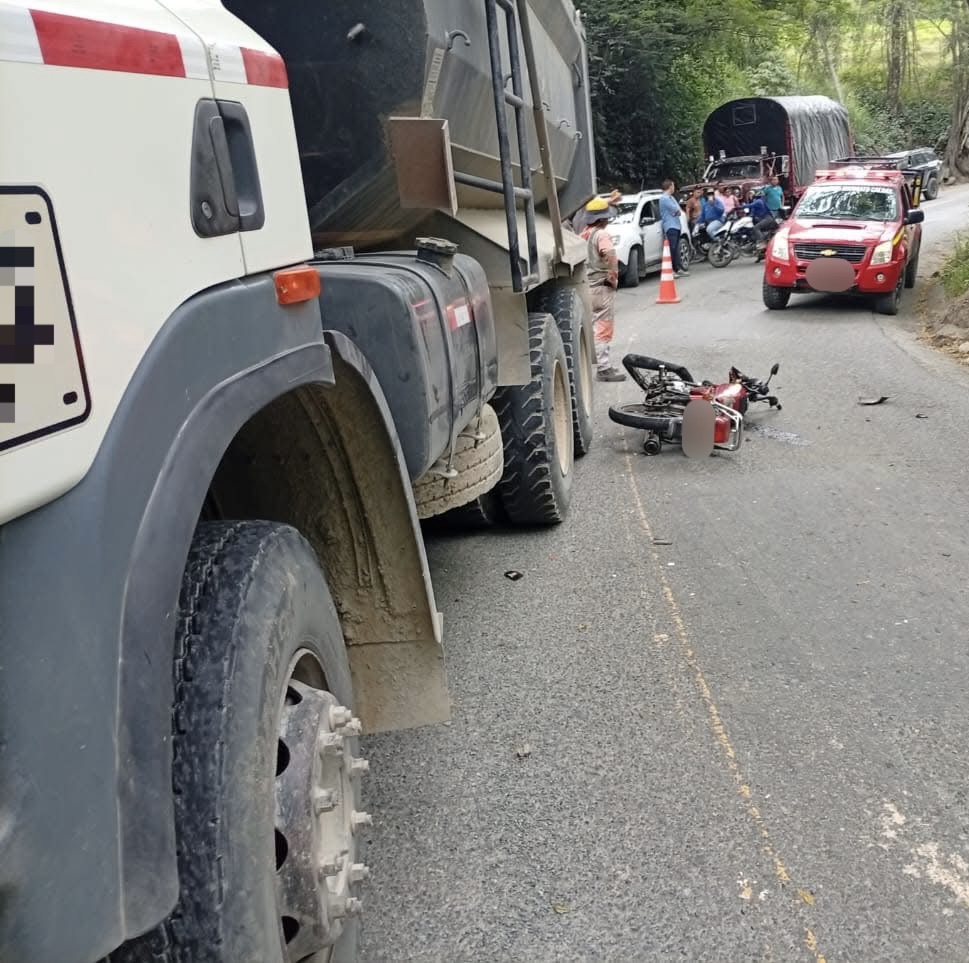 Foto tomada de: Bomberos Voluntarios Marmato