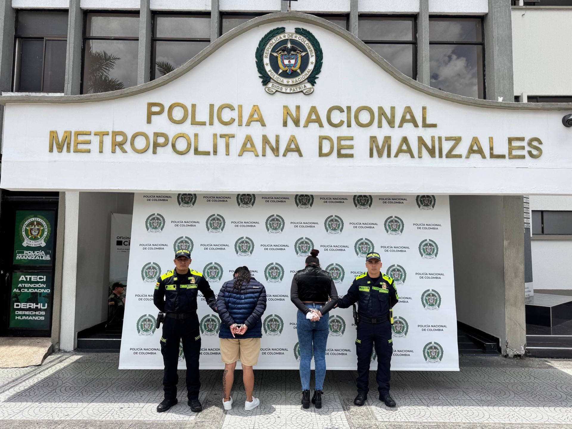 Foto tomada de: Policía Metropolitana de Manizales 