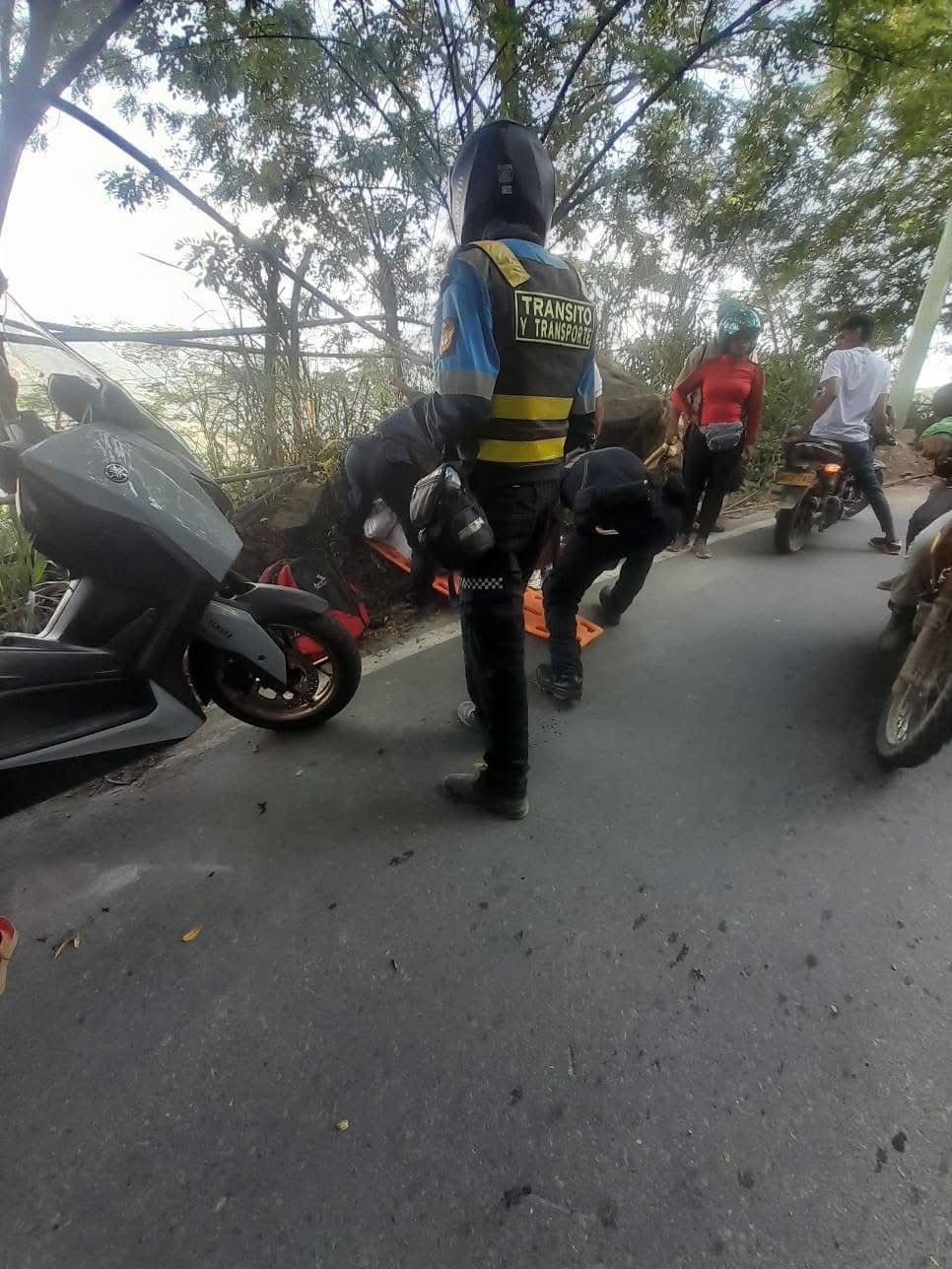 Foto tomada de: Bomberos Voluntarios de Marmato (Caldas)