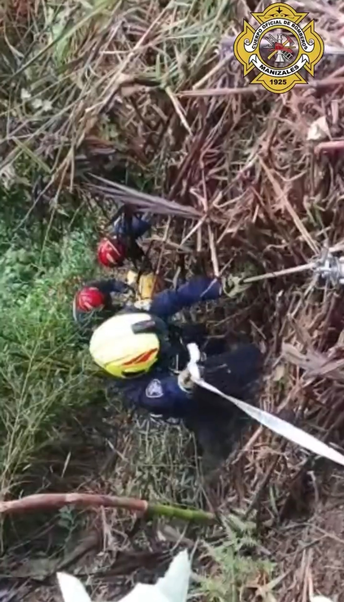 Foto tomada de: Cuerpo Oficial de Bomberos Manizales