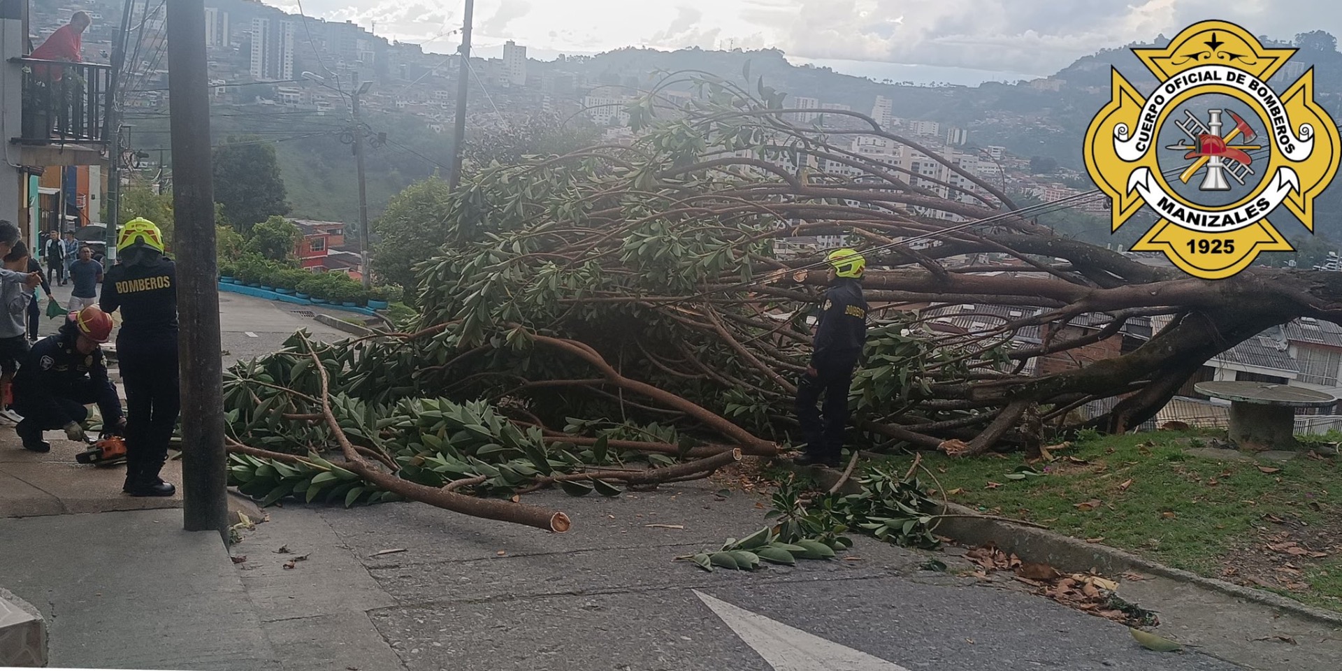 Foto tomada de: Cuerpo Oficial de Bomberos de Manizales