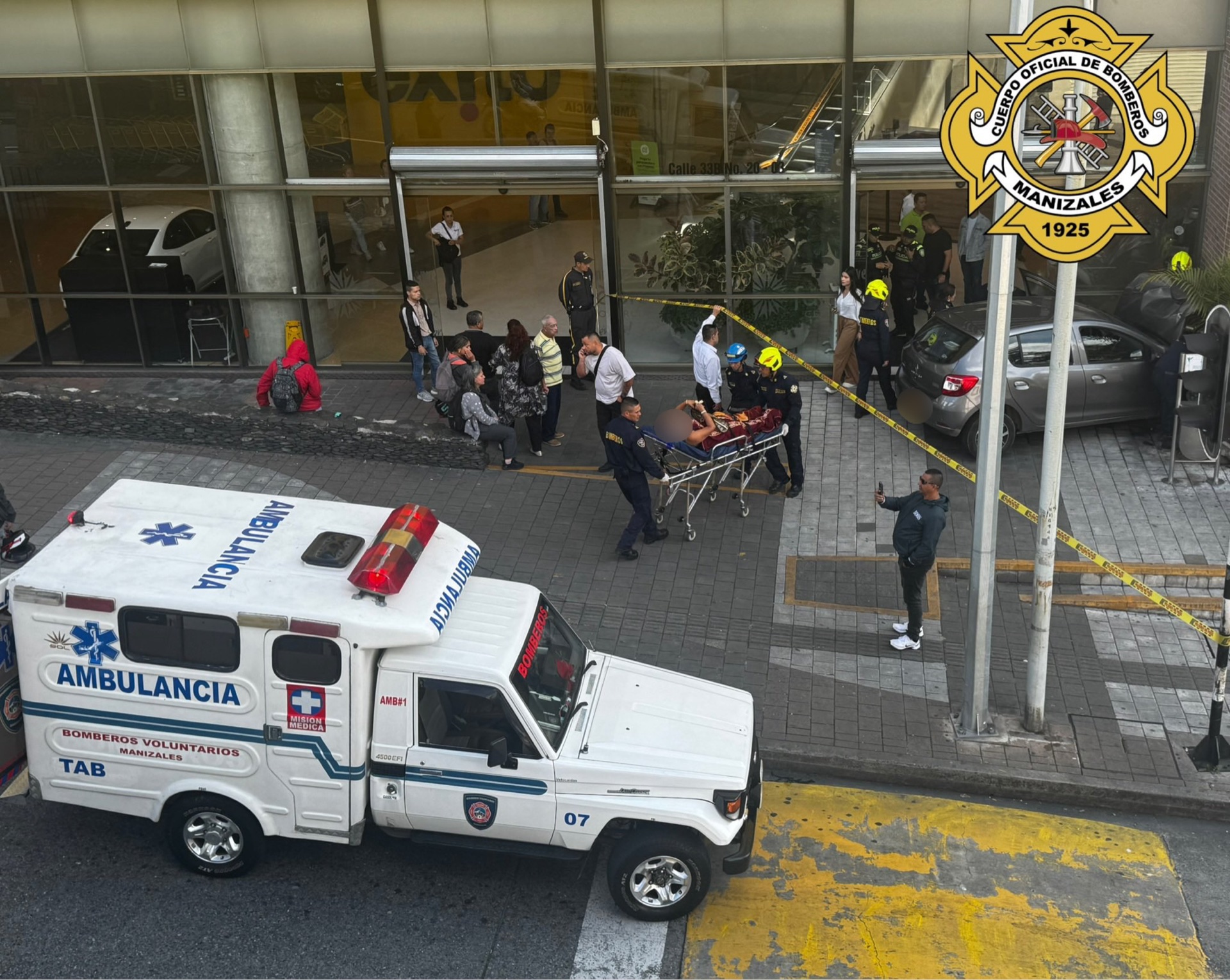 Foto tomada de: Cuerpo Oficial de Bomberos de Manizales