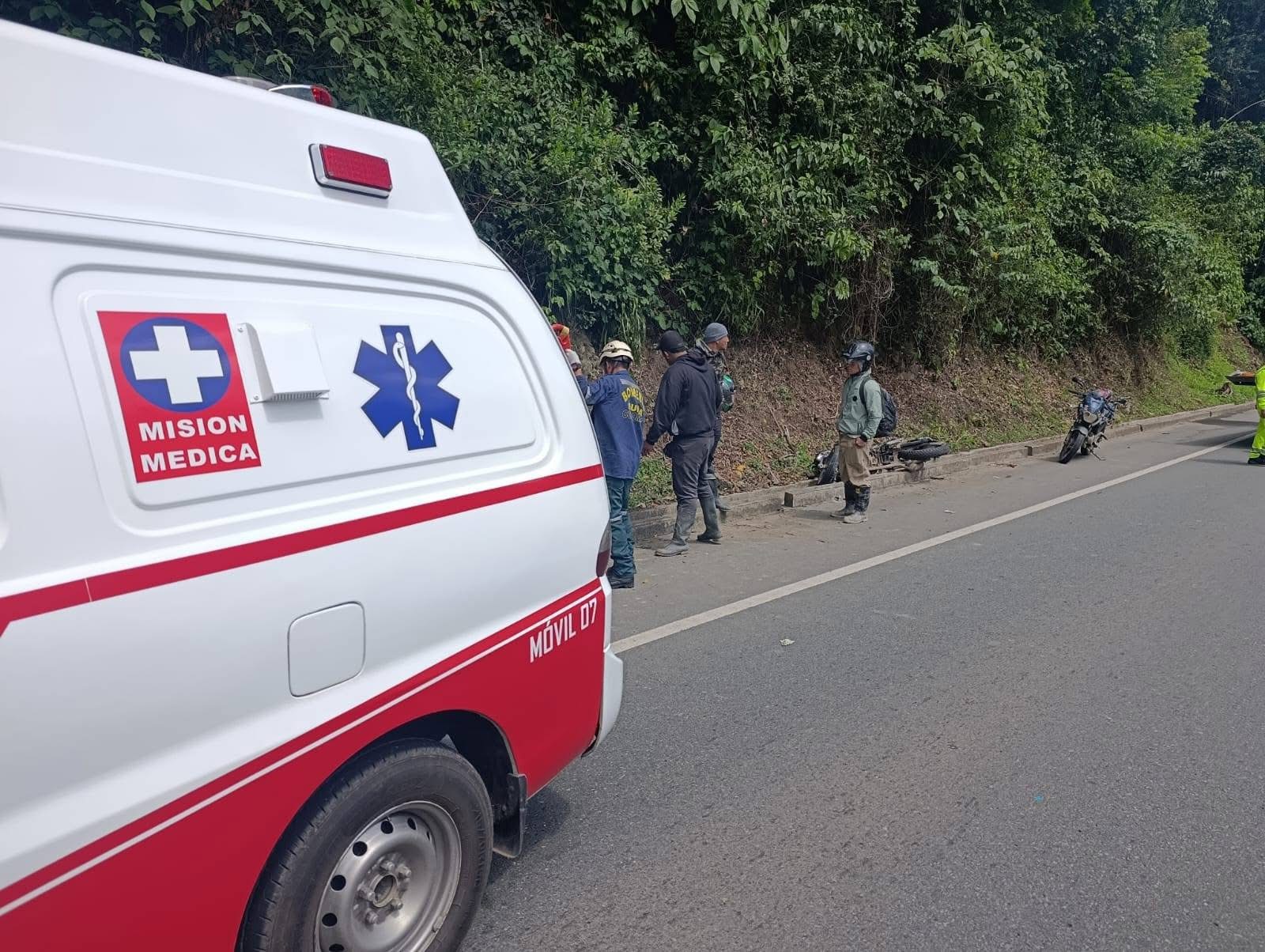 Foto tomada de: Cuerpo de Bomberos Voluntarios de Supía