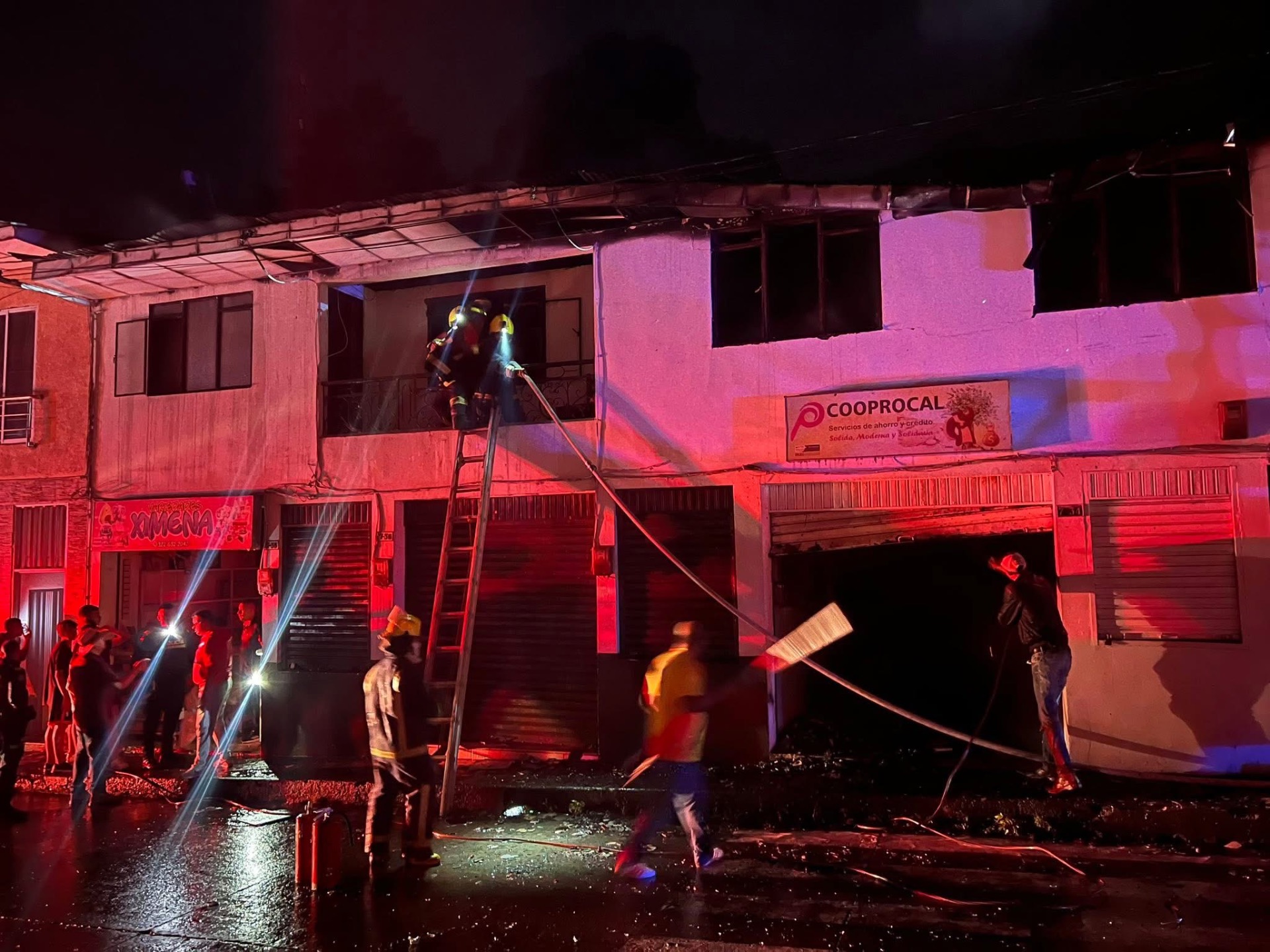 Foto tomada de: Cuerpo de Bomberos Voluntarios de Manzanares